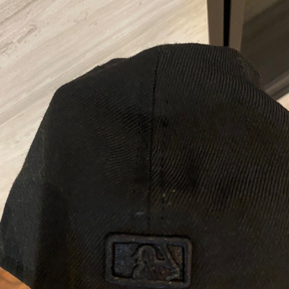 LA flat brim SnapBack all black - Picture 3 of 6